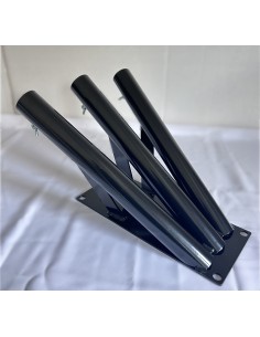 Attacco a parete a 3 posti 32 mm