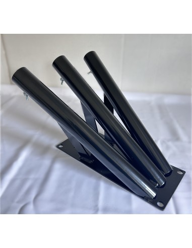 Attacco a parete a 3 posti 32 mm