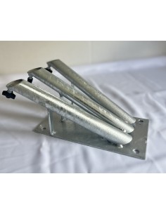 Attacco a parete a 3 posti