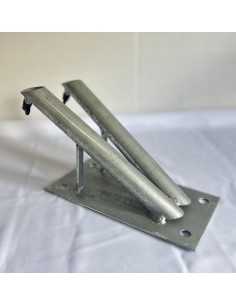 Attacco a parete a 2 posti