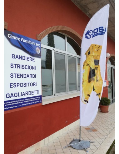 Bandiera a Vela o Goccia