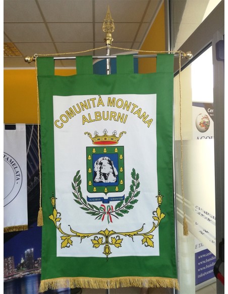Gonfalone Comunità e Unioni Montane