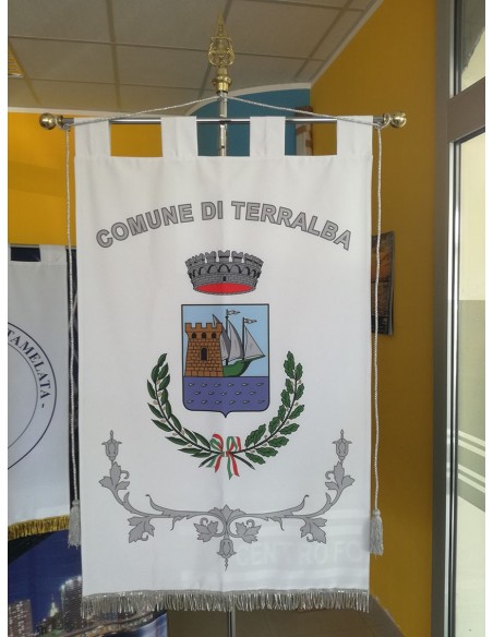 Gonfalone Stampato Comuni
