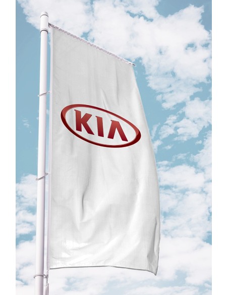 Pennone portabandiera metri 8 con banner rotante e pomo