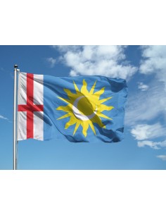 Bandiera città metropolitana di Milano